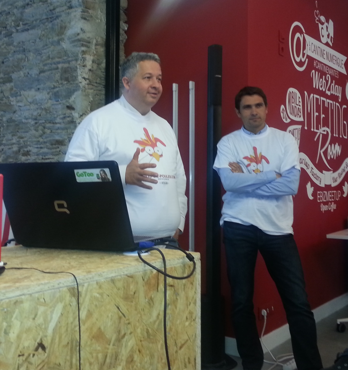 Yann Goyat et Nicolas Tronchon nids de poule.com lauréat de la subvention 500 projets