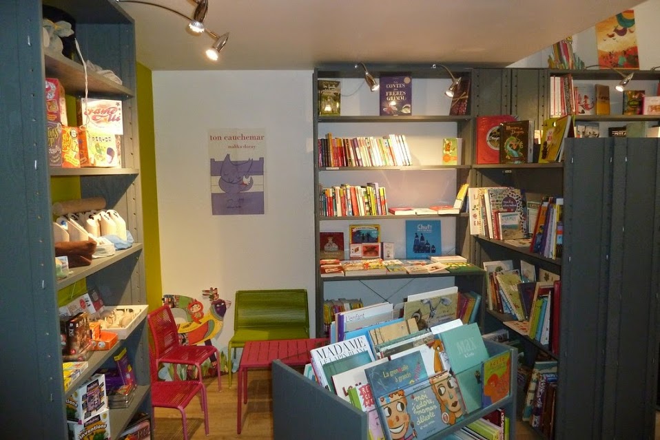 Coin enfant de la librairie L'Embellie à la Bernerie-en-Retz