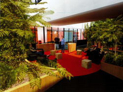Espace lounge - Hall CCI Nantes St-Nazaire