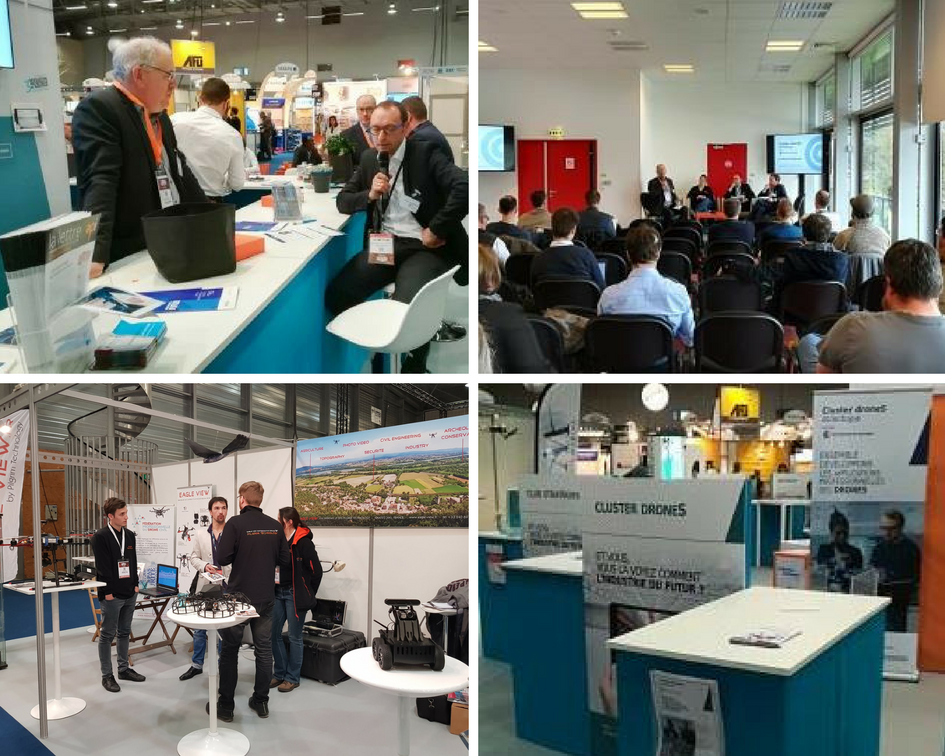 Cluster Drones Atlantique Salon de l'industrie Grand Ouest mars 2018 Cluster Drones Atlantique Salon de l'industrie Grand Ouest mars 2018