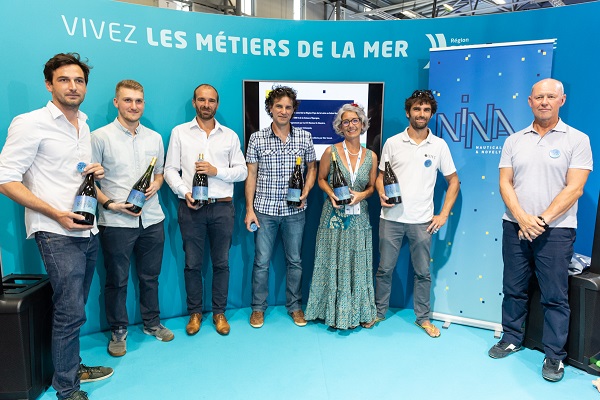 Les lauréats des NINA Awards 2019 © Matthieu Joubert / disobey.