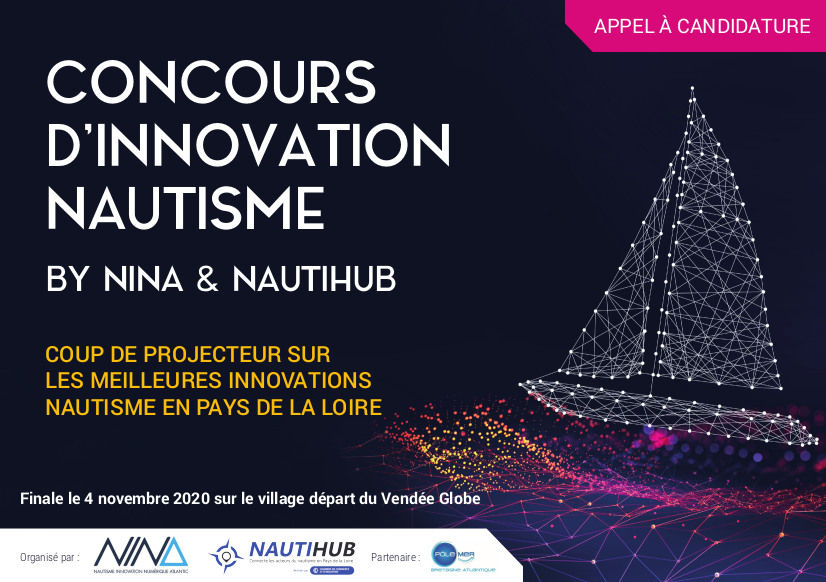 concours innovation nautisme NINA NautiHub Pays de la Loire