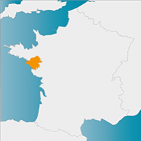 localisation de la Loire-Atlantique